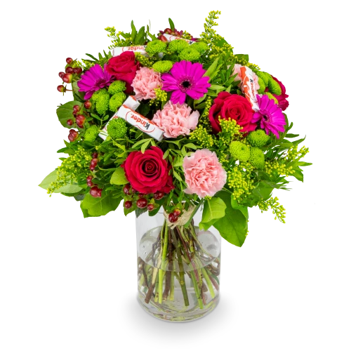 flower mix with chocolate